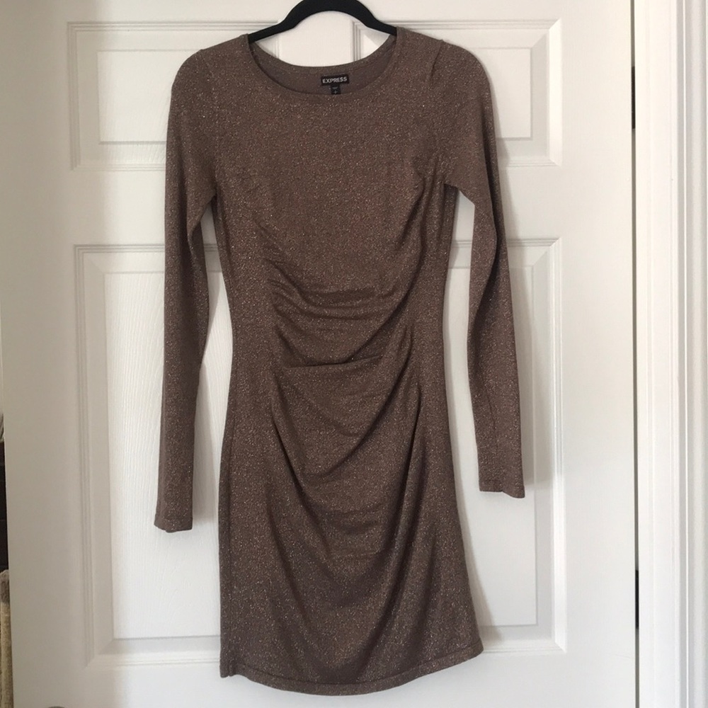Shimmery holiday dress